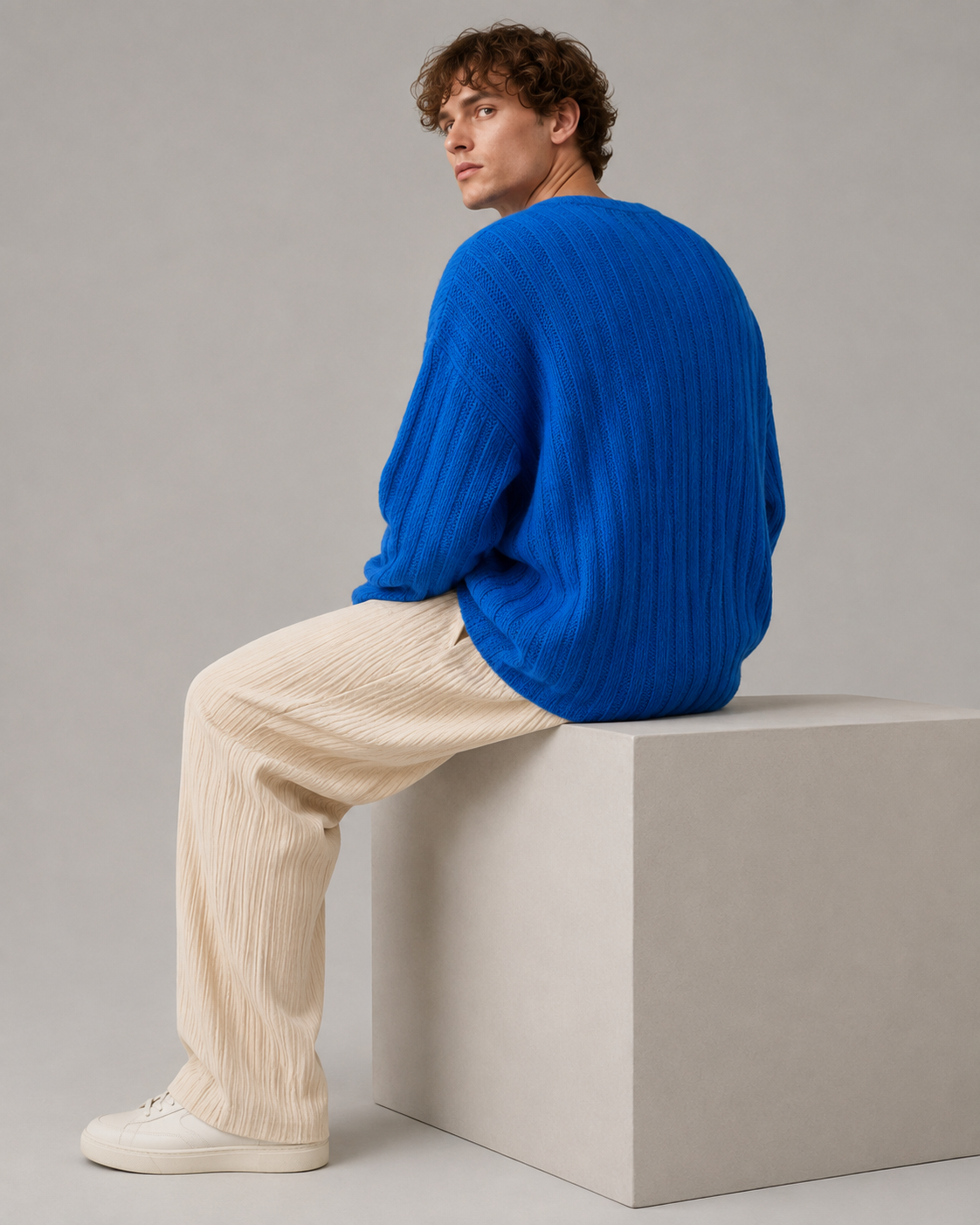 Evren Textured Sweater