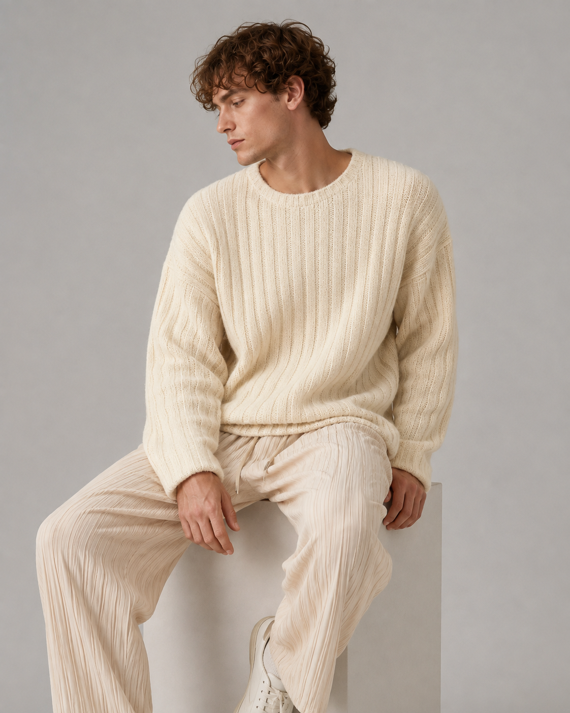 Evren Textured Sweater