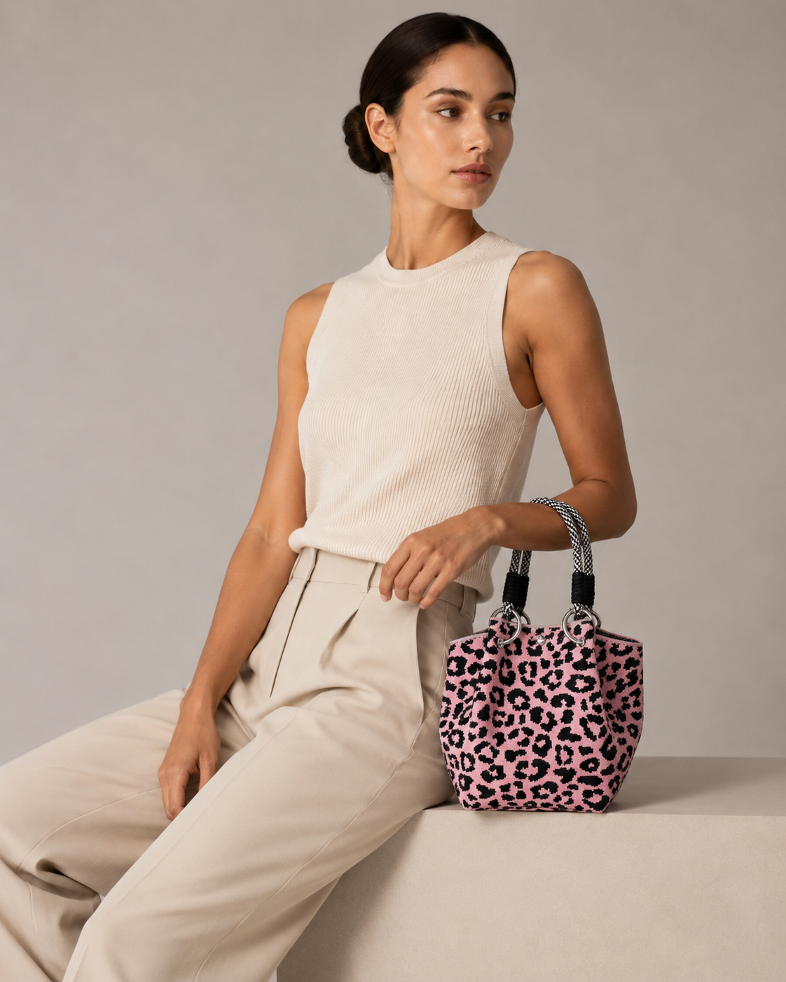 Veyra Leopard Tote