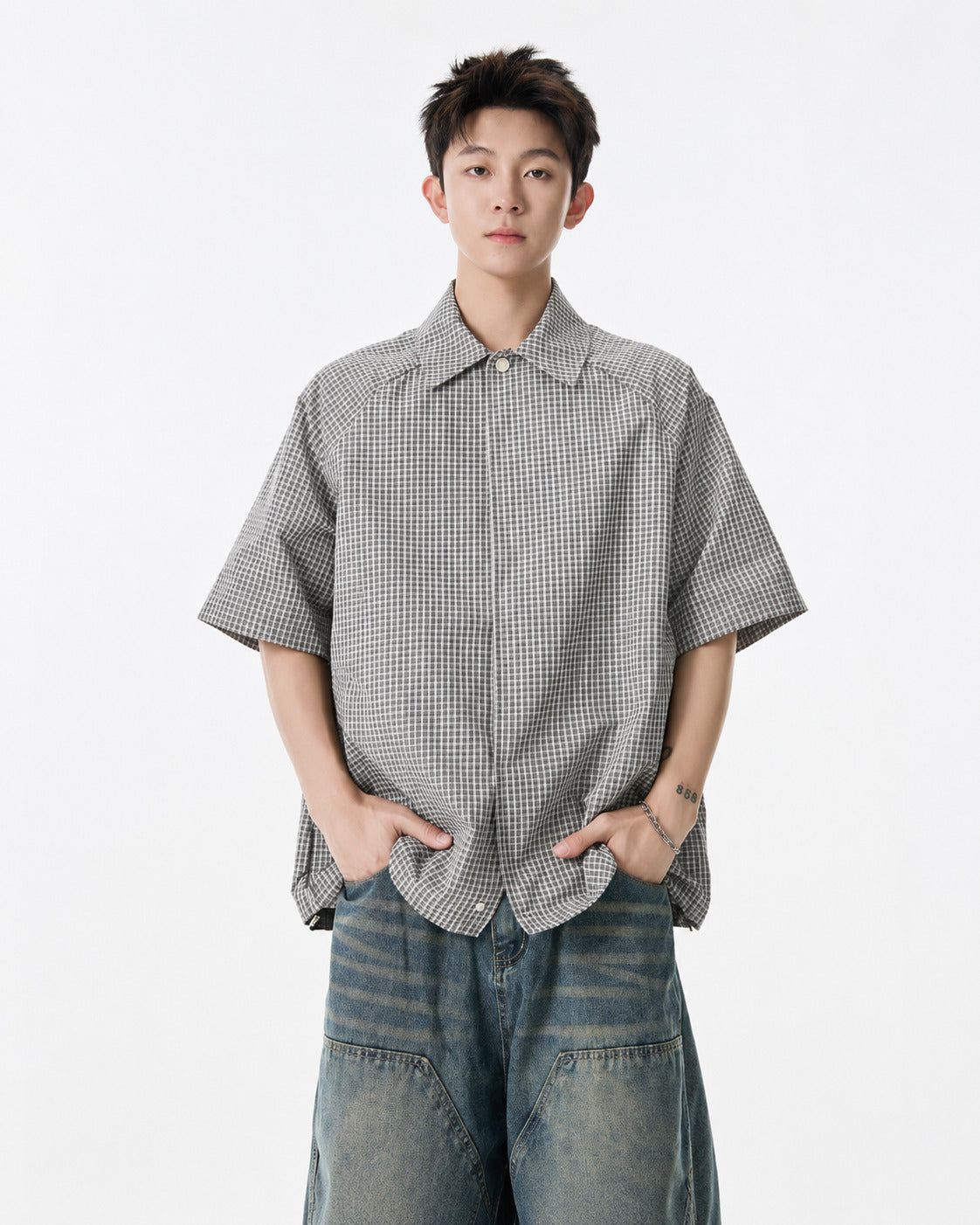 Kael Grid Shirt