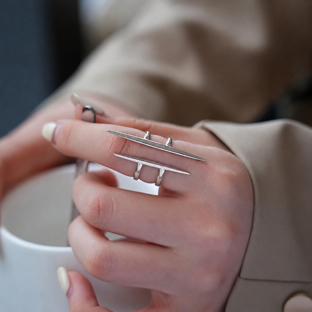 Alba Double Ring