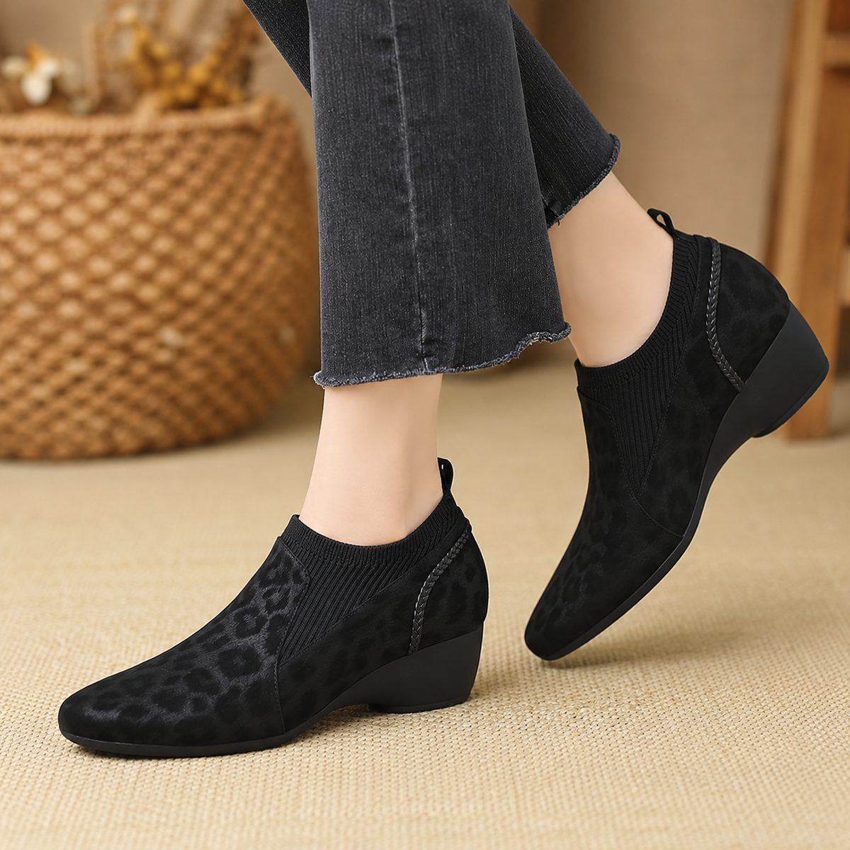 Leona Leopard Boot