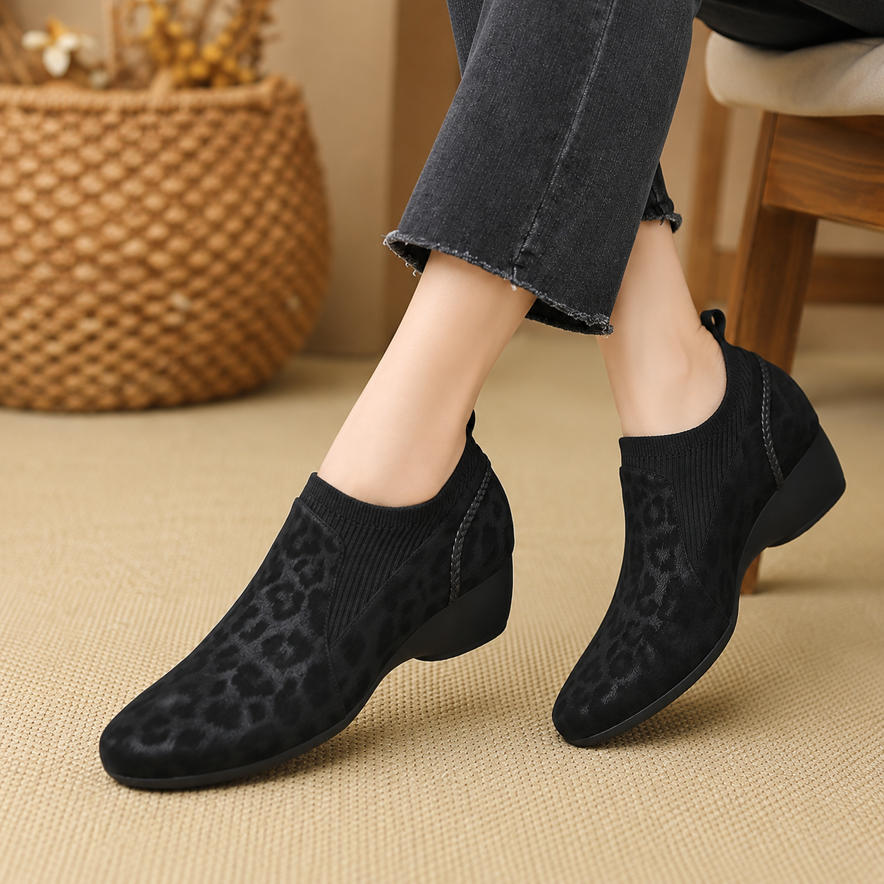 Leona Leopard Boot