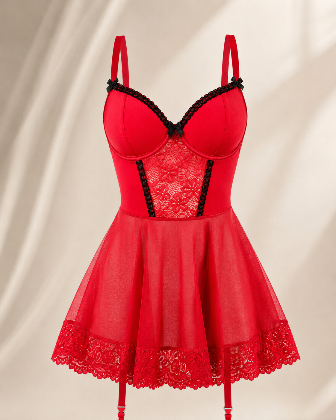 Noelle Bow Nightdress