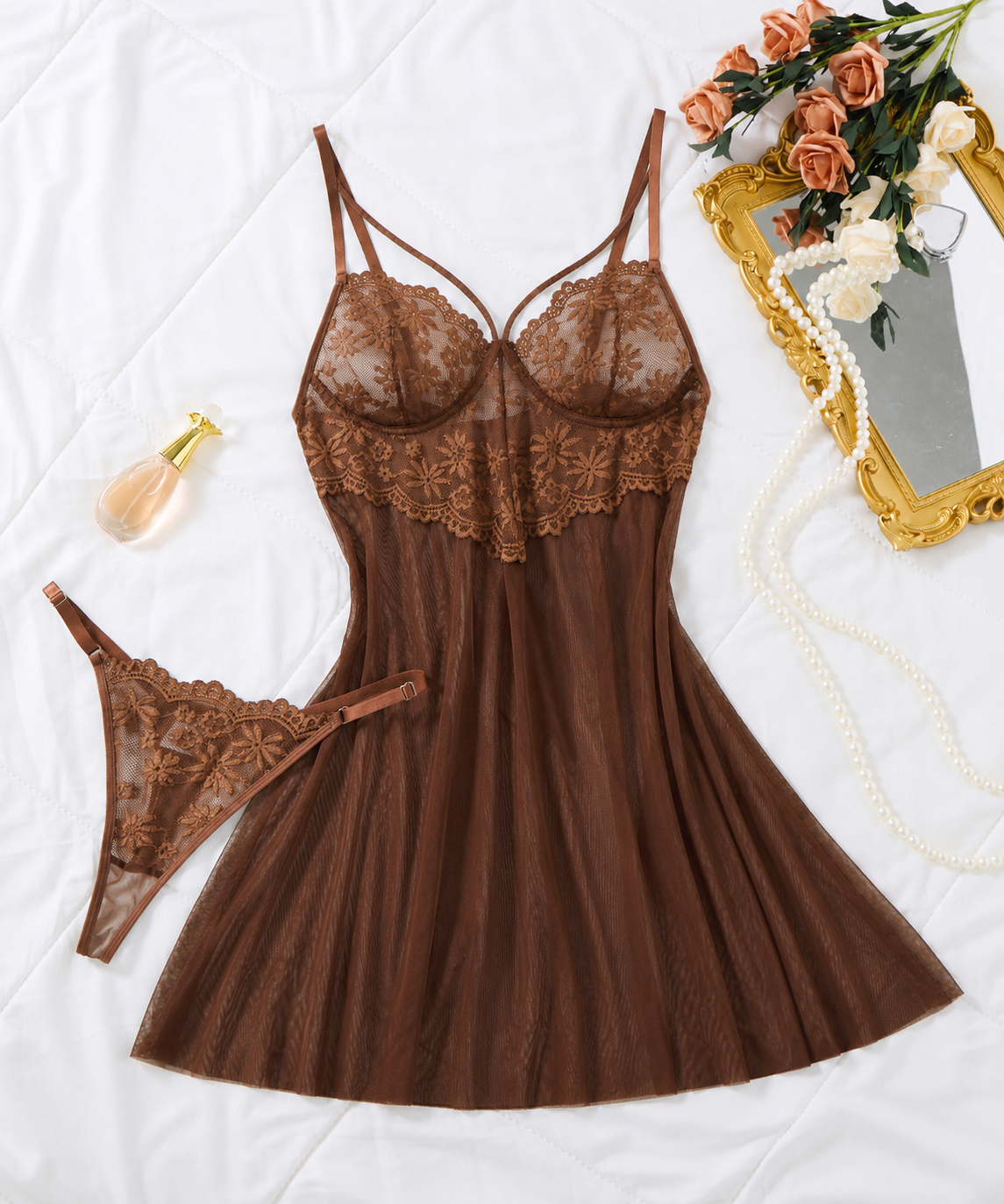 Rosalie Lace Chemise
