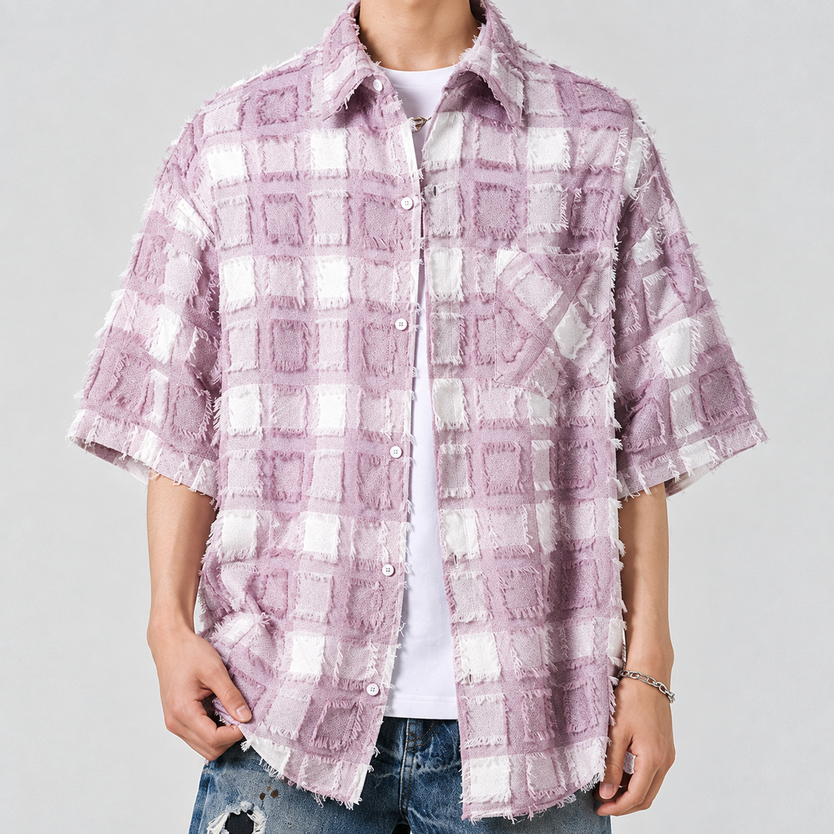 Rocco Button Top