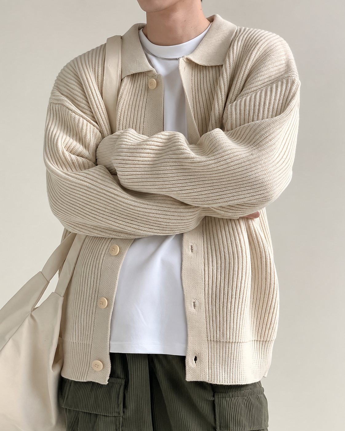 Ellis Collar Cardigan