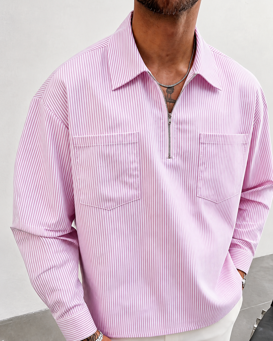 Zilas Stripe Polo