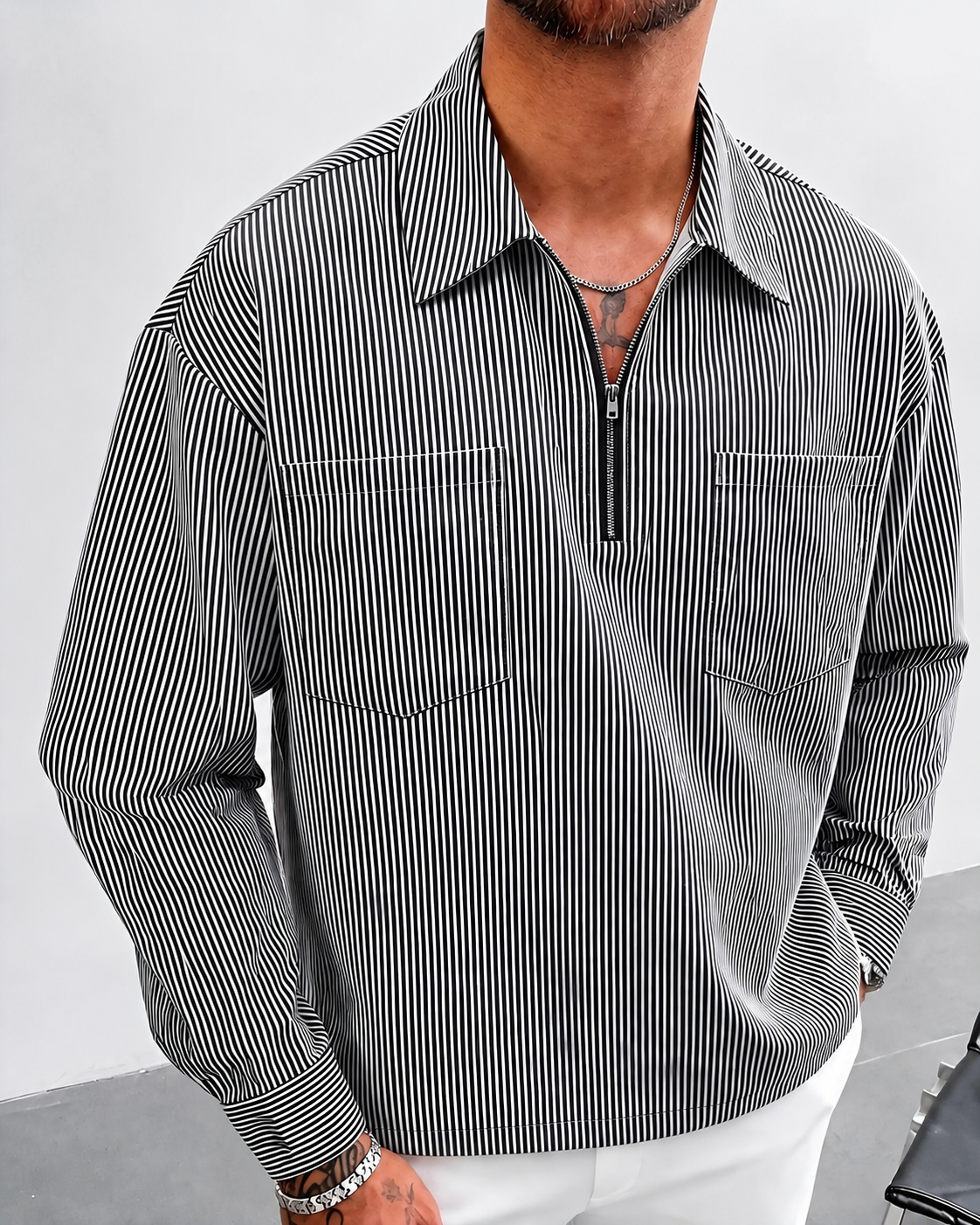 Zilas Stripe Polo