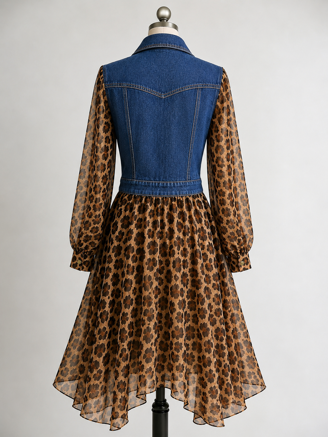 Milan Leopard Dress