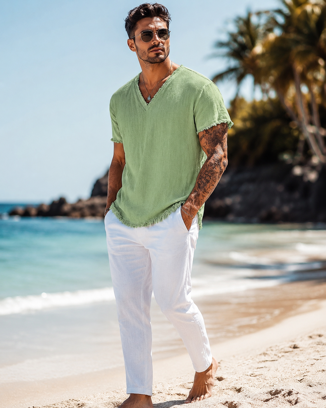 Luca Beach Shirt