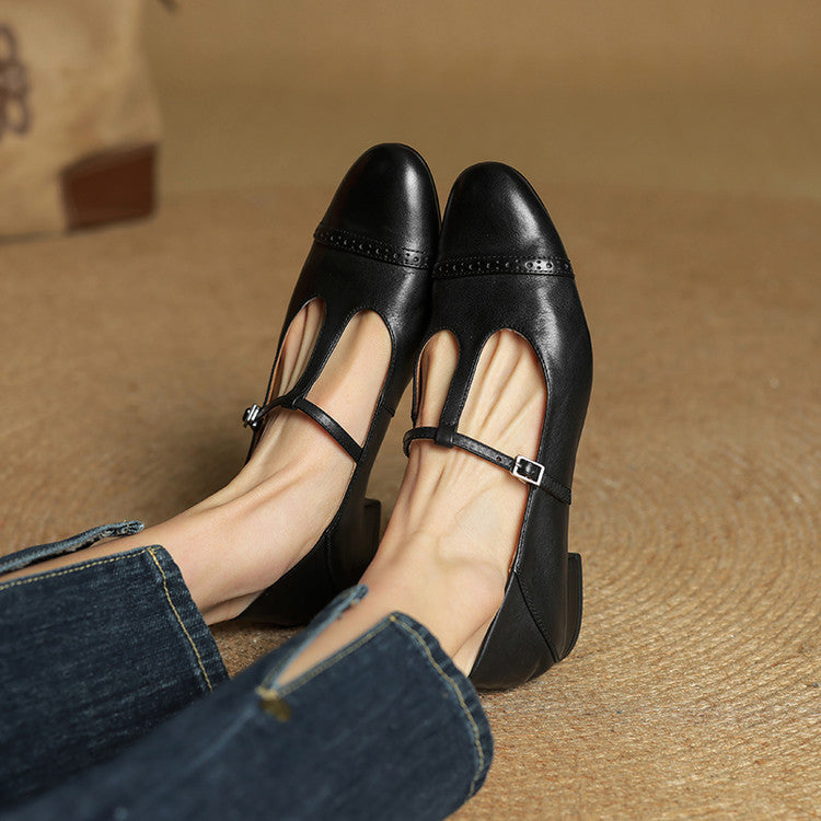 Cordova Genuine Leather Flats
