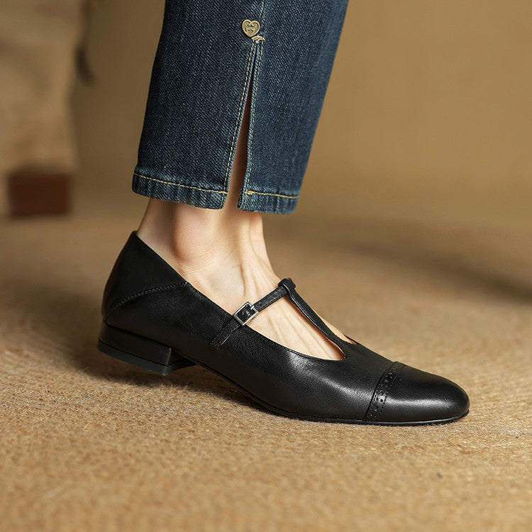 Cordova Genuine Leather Flats