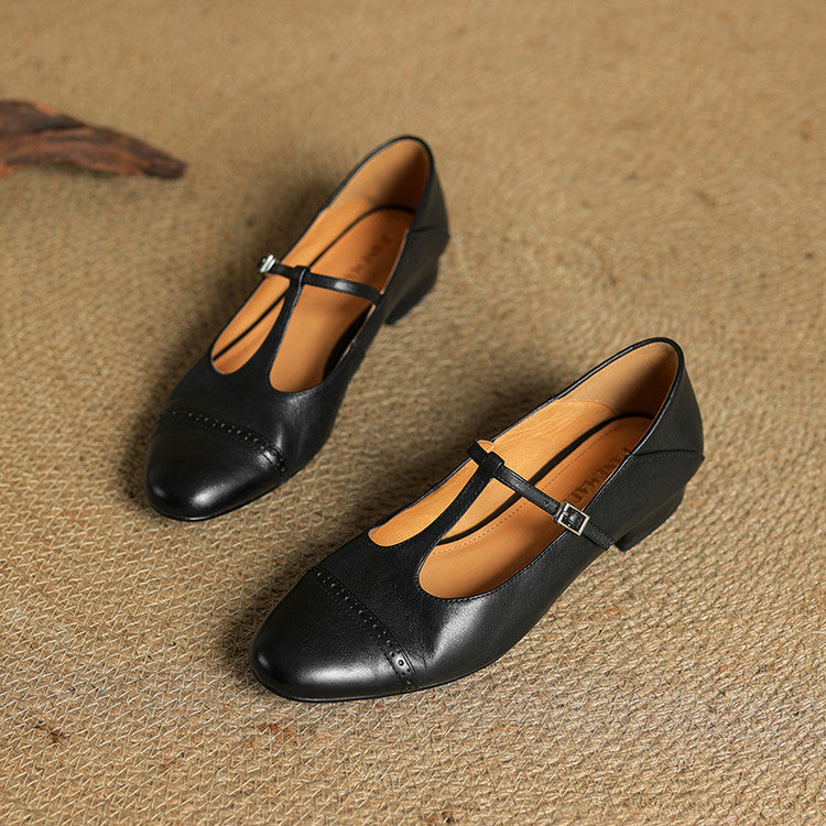 Cordova Genuine Leather Flats