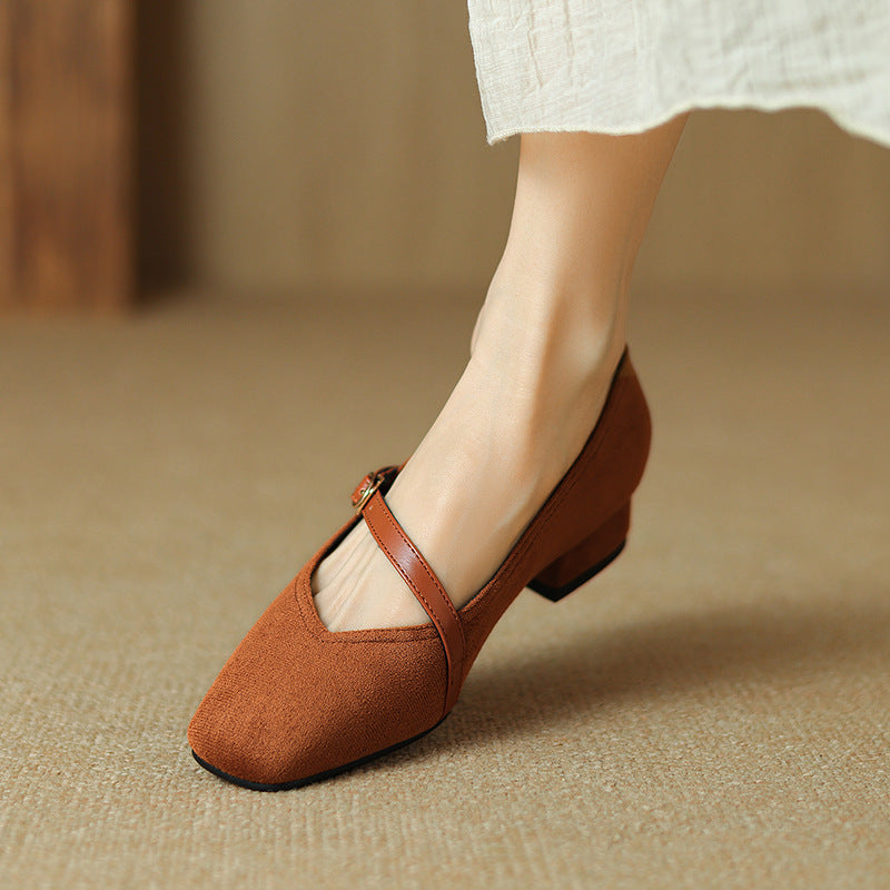 Vedas Suede Slippers