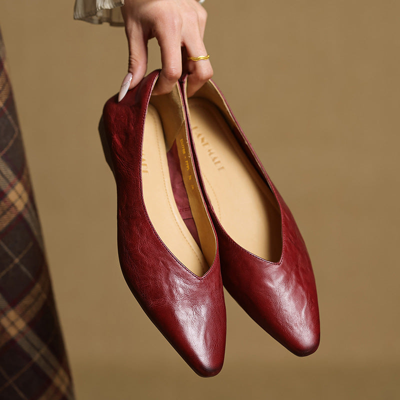 Valmir Genuine Leather Mules