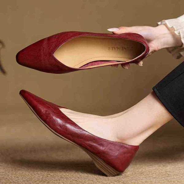 Valmir Genuine Leather Mules