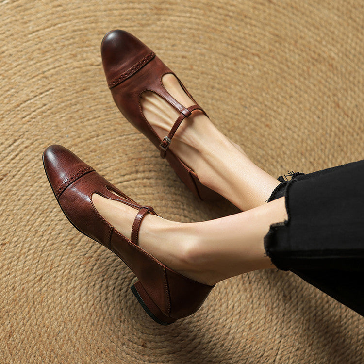 Cordova Genuine Leather Flats
