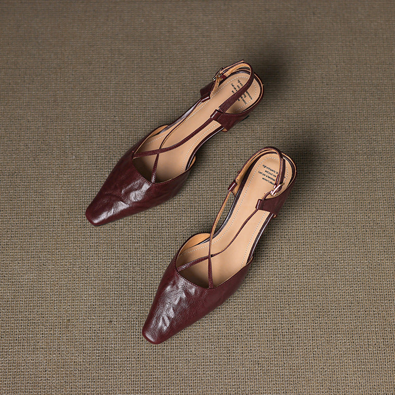 Velta Genuine Leather Heels