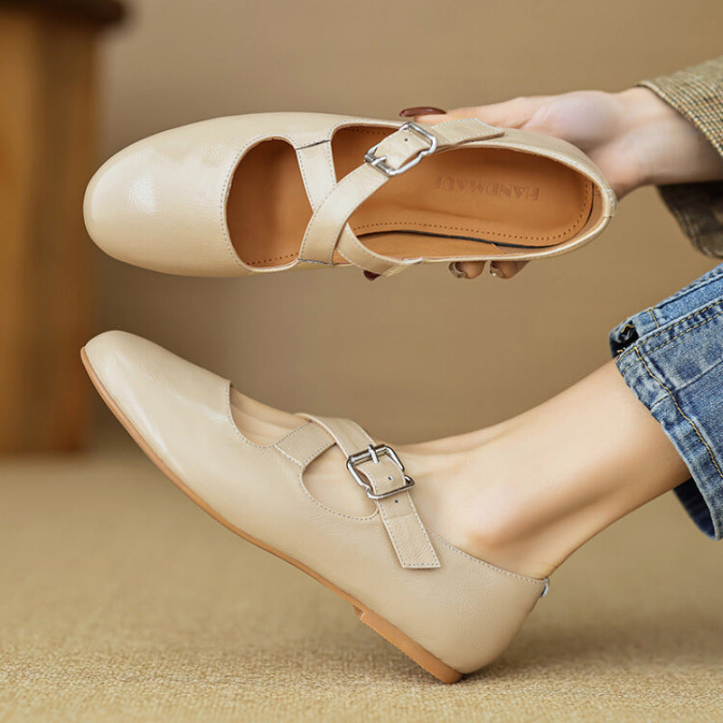 Nyra Genuine Leather Shoes