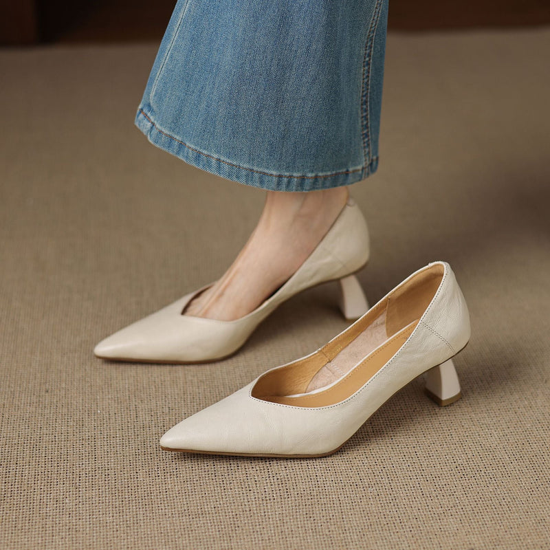 Veler Genuine Leather Heels