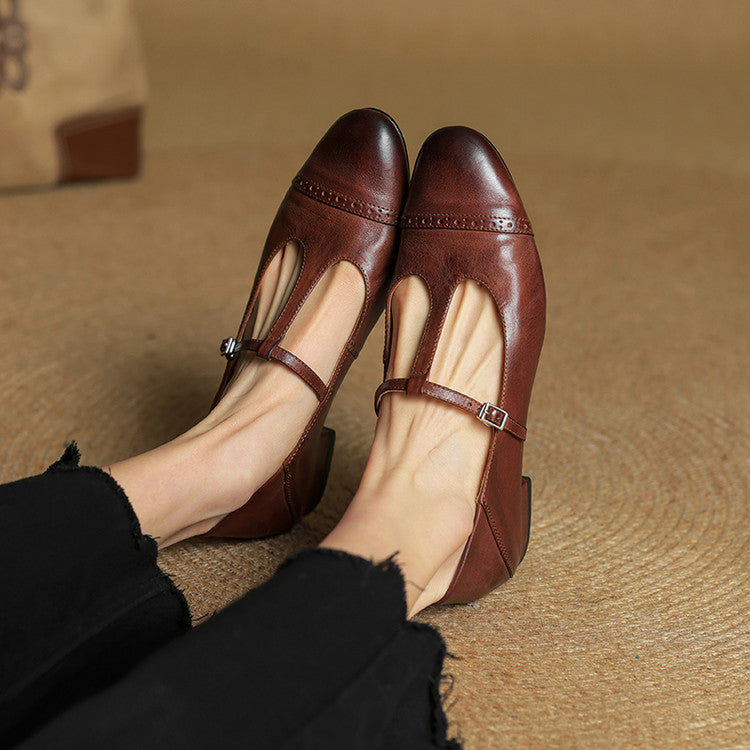 Cordova Genuine Leather Flats