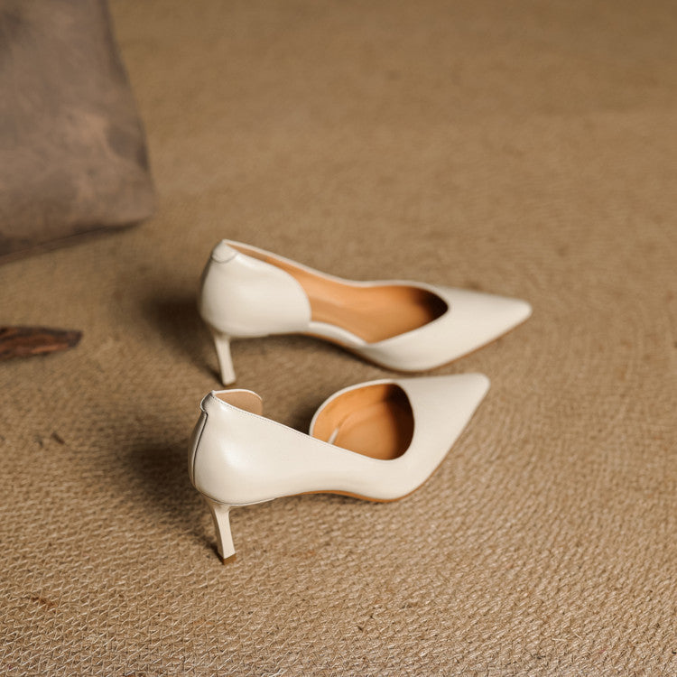 Nuva Genuine Leather Heels