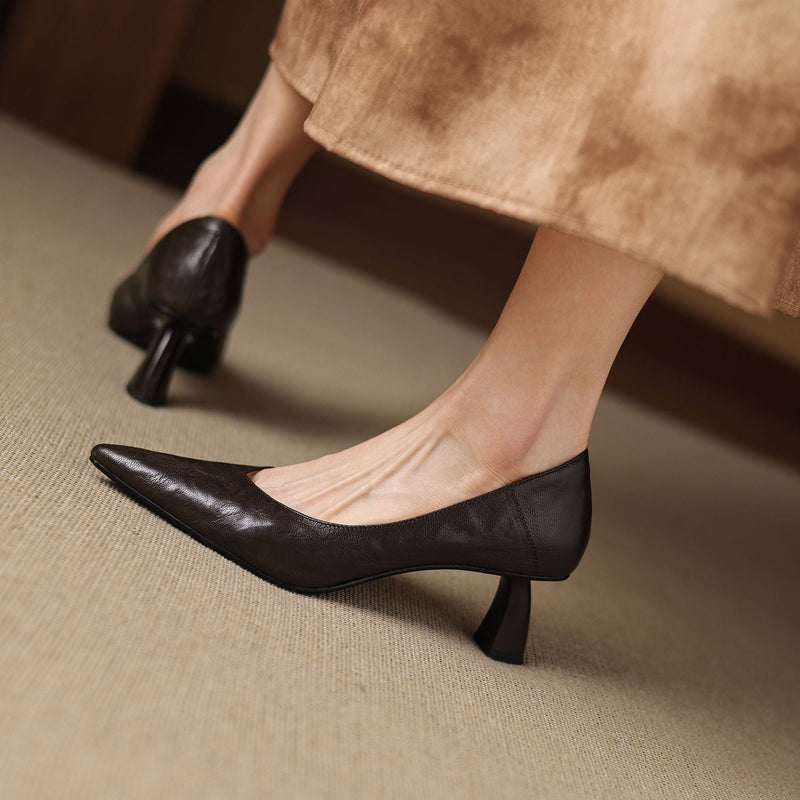 Veler Genuine Leather Heels