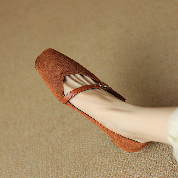 Vedas Suede Slippers