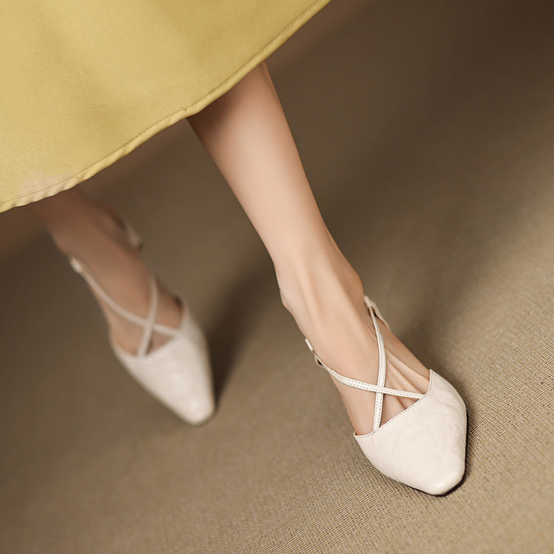 Velta Genuine Leather Heels