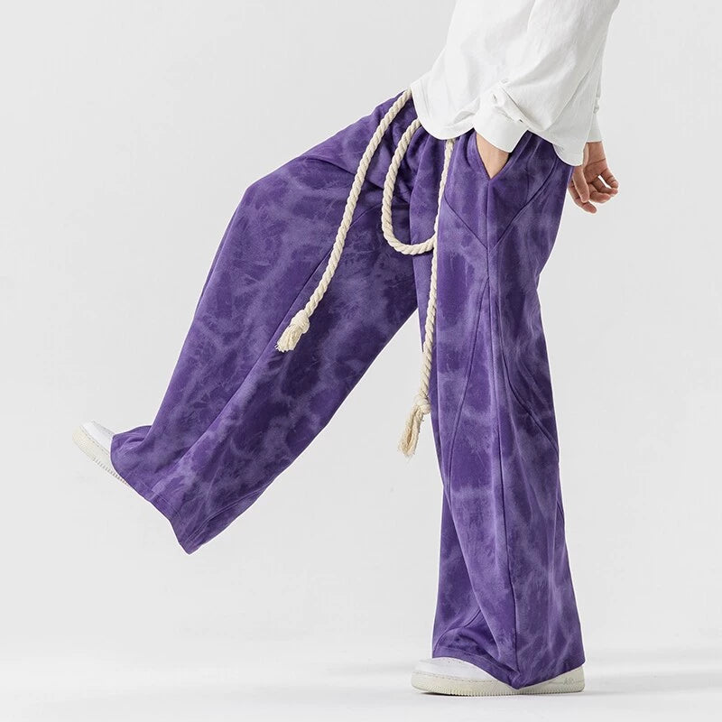 Soren Tie-Dye Wide-Leg Pant