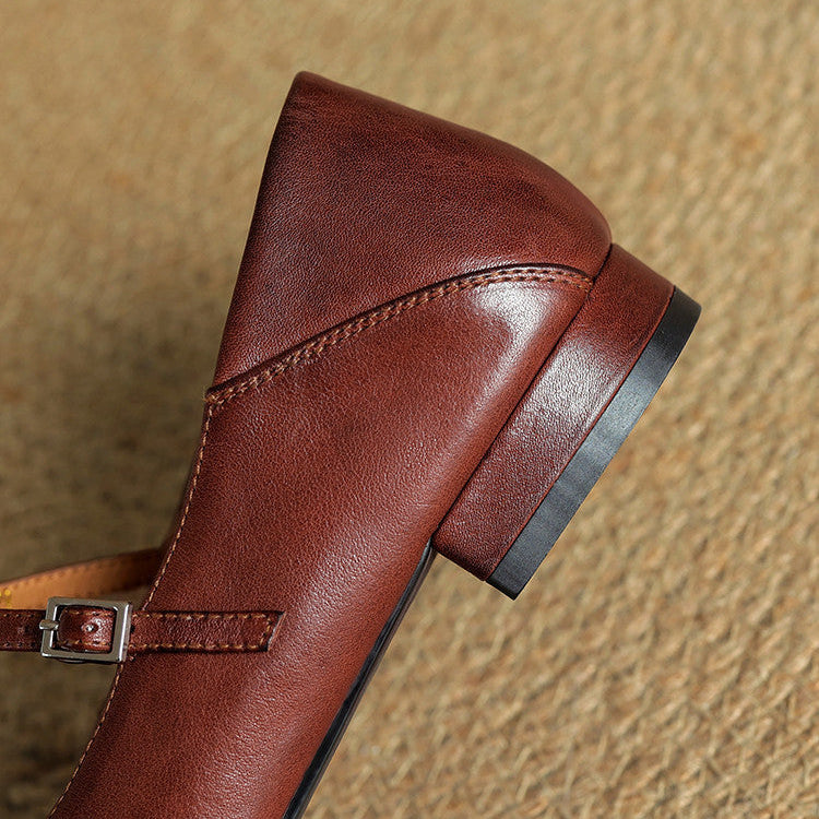Cordova Genuine Leather Flats