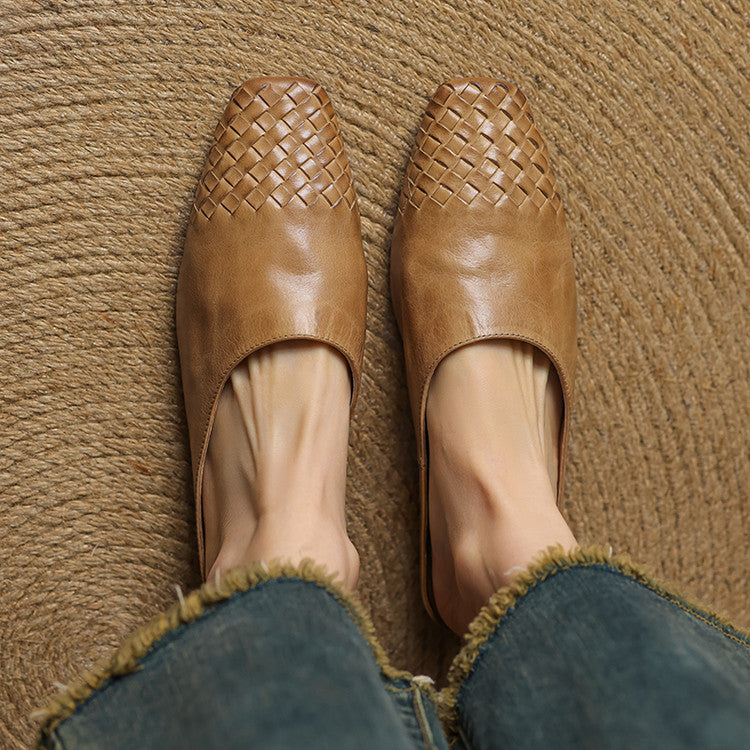 Maren Genuine Leather Mules