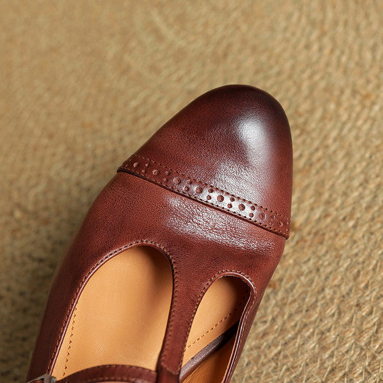 Cordova Genuine Leather Flats