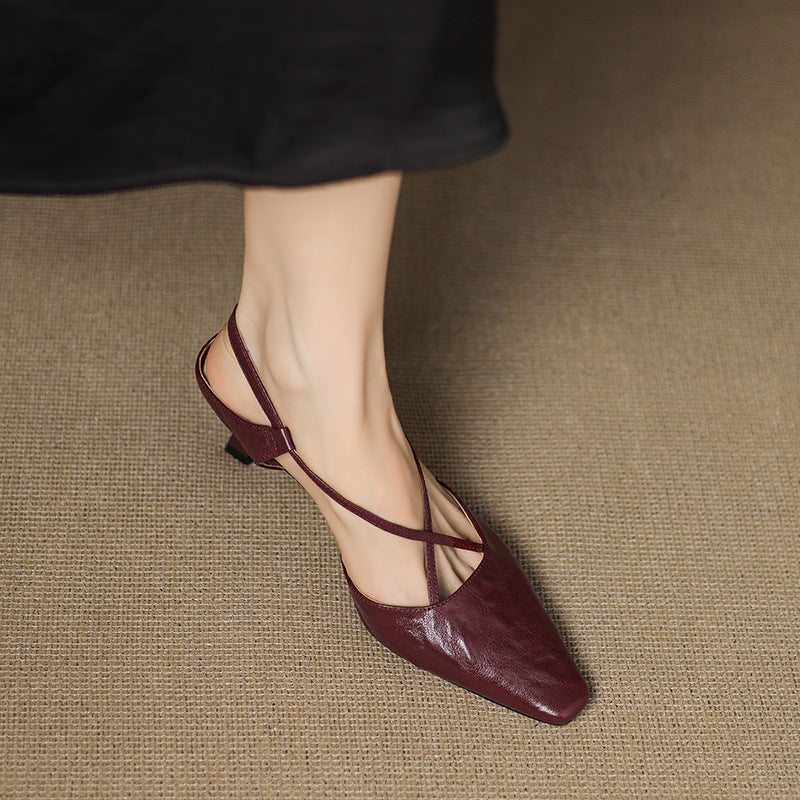 Velta Genuine Leather Heels