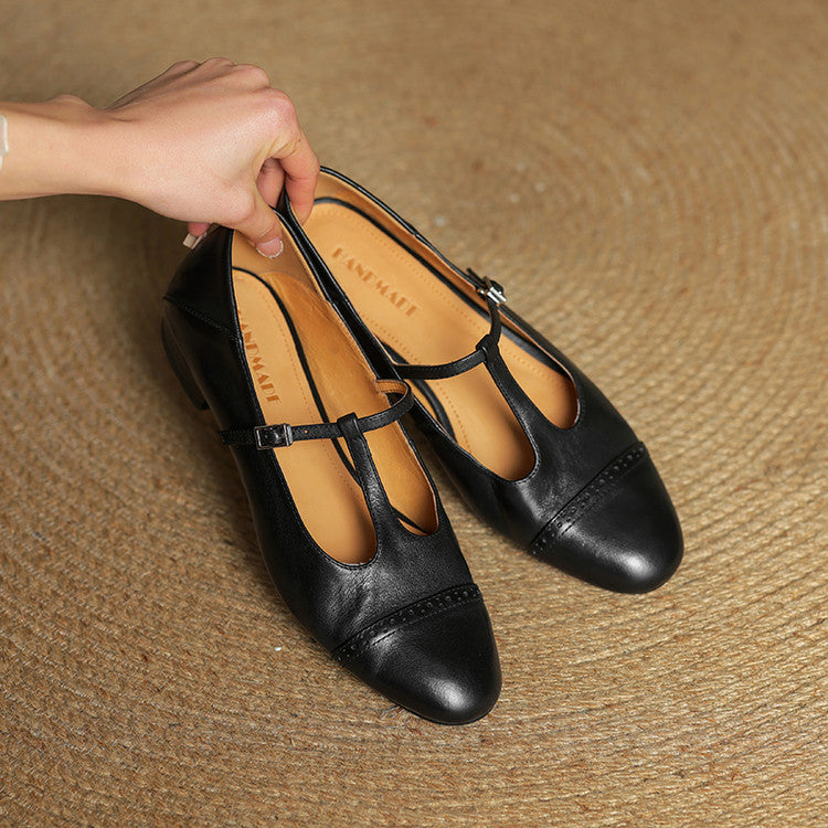 Cordova Genuine Leather Flats