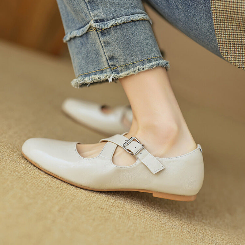 Nyra Genuine Leather Shoes