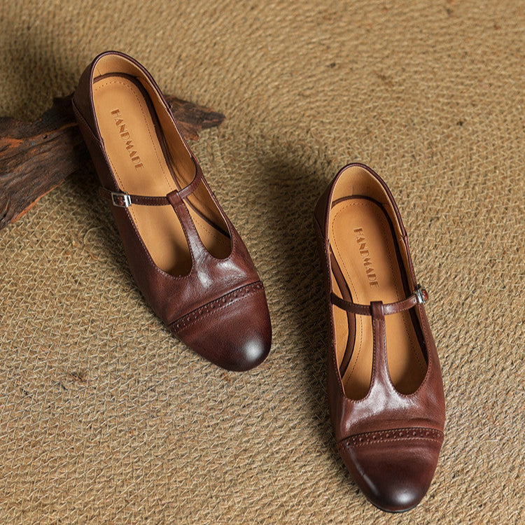 Cordova Genuine Leather Flats