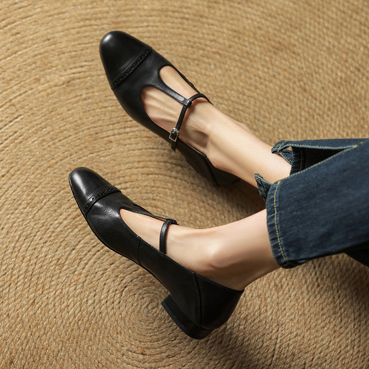 Cordova Genuine Leather Flats