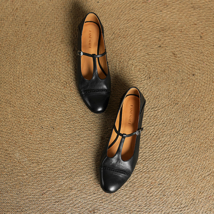 Cordova Genuine Leather Flats