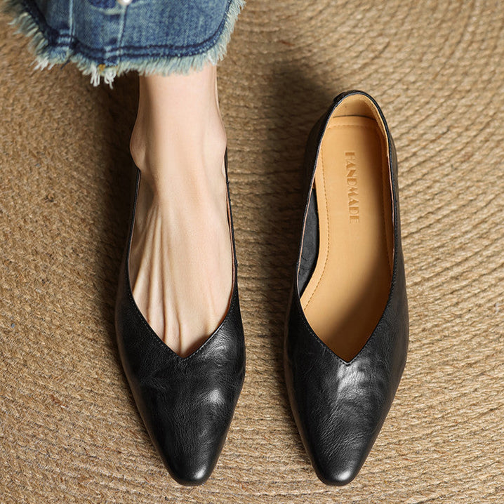 Valmir Genuine Leather Mules