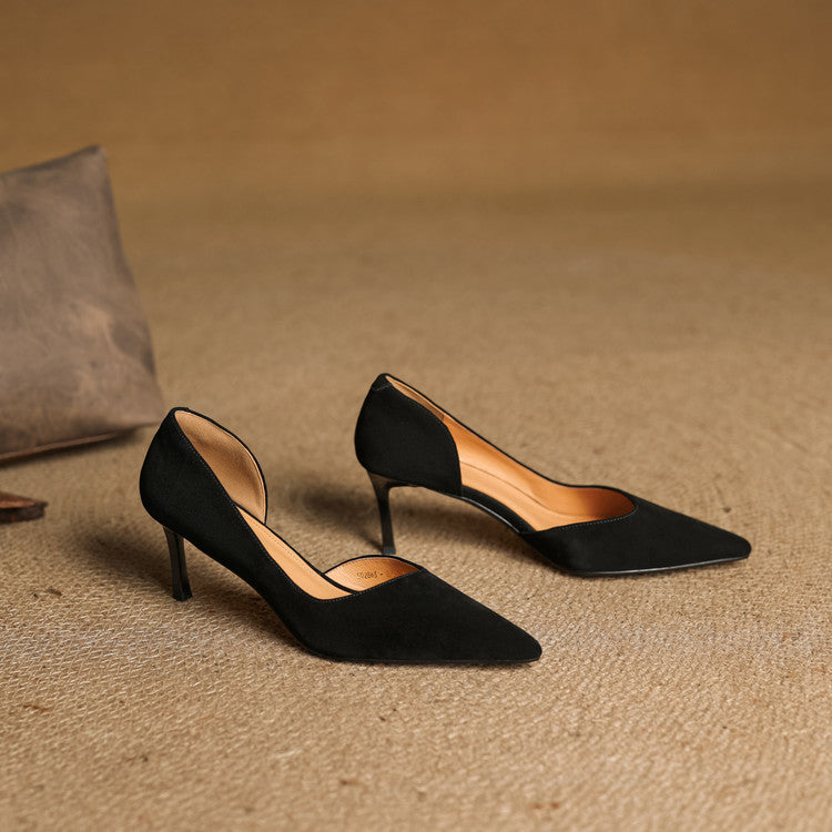 Nuva Genuine Leather Heels