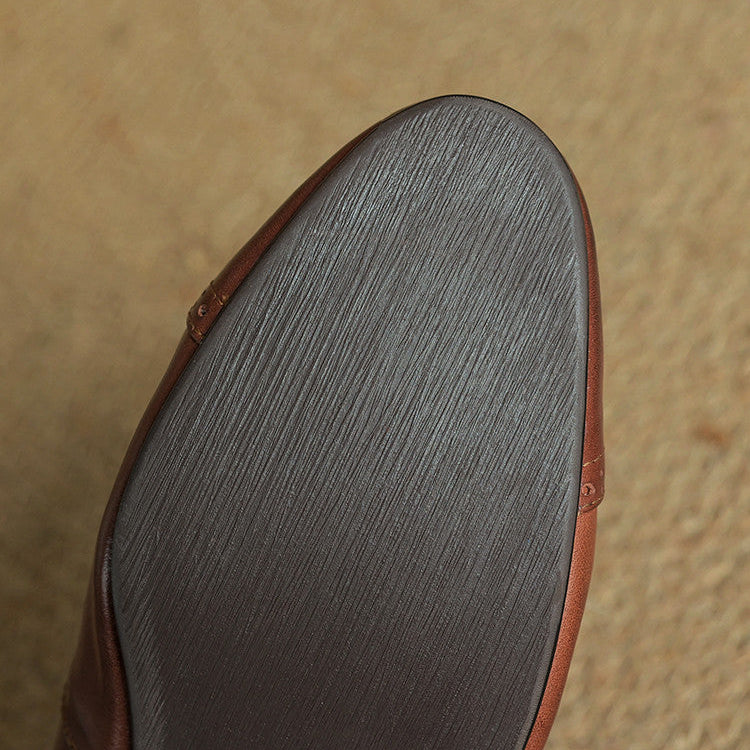 Cordova Genuine Leather Flats