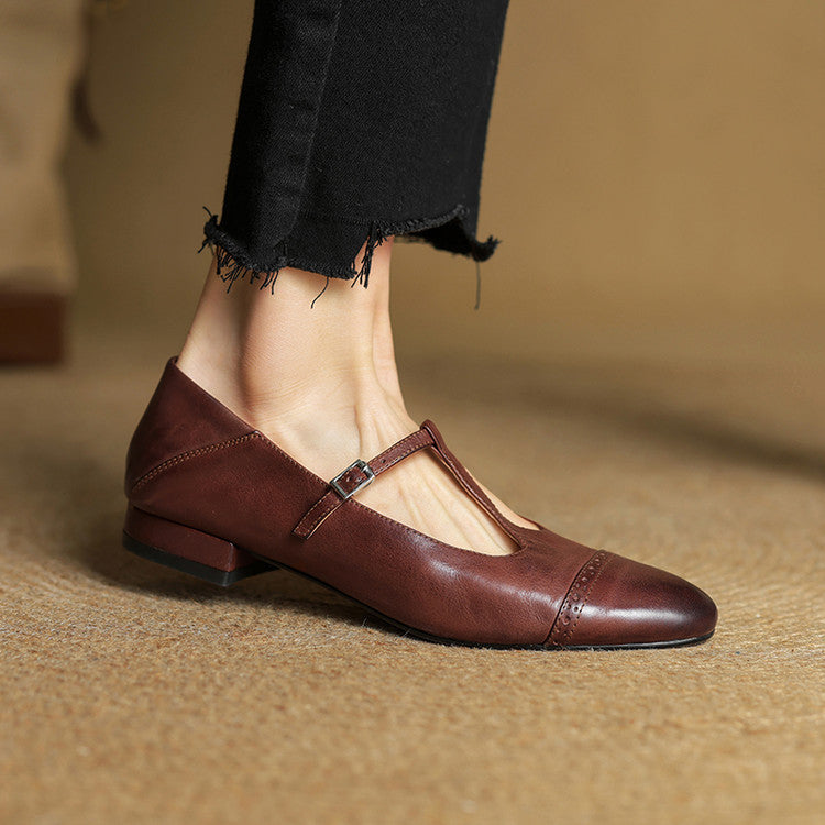 Cordova Genuine Leather Flats