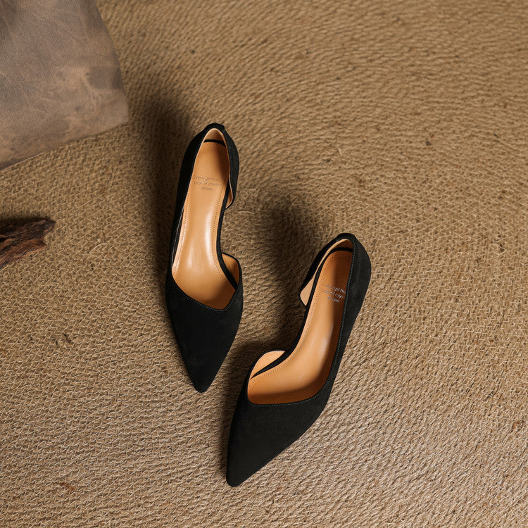 Nuva Genuine Leather Heels