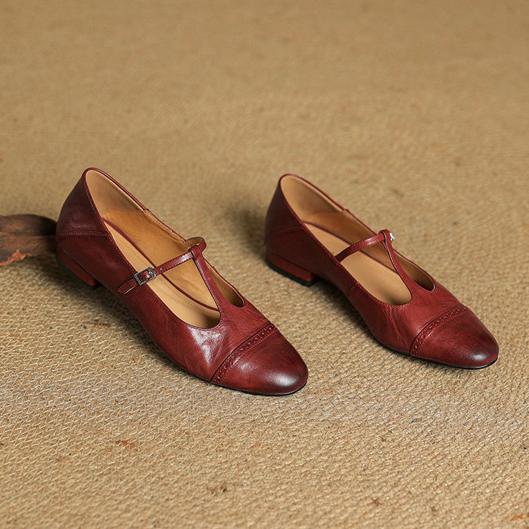 Cordova Genuine Leather Flats
