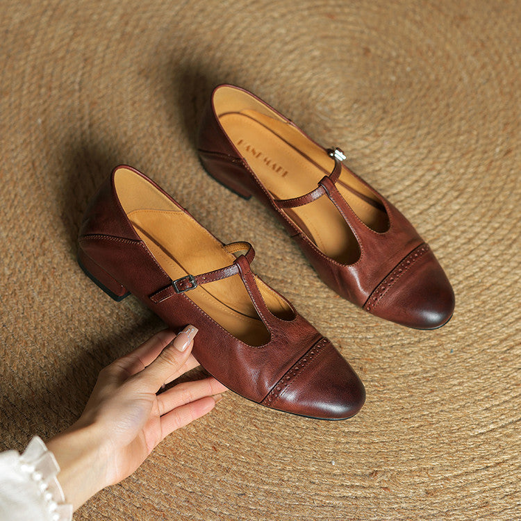 Cordova Genuine Leather Flats