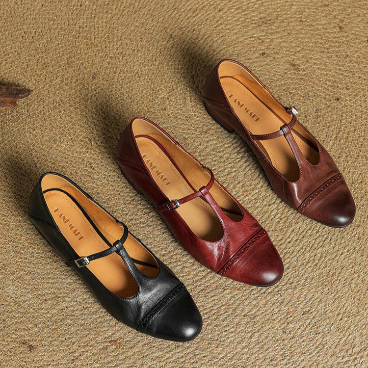 Cordova Genuine Leather Flats