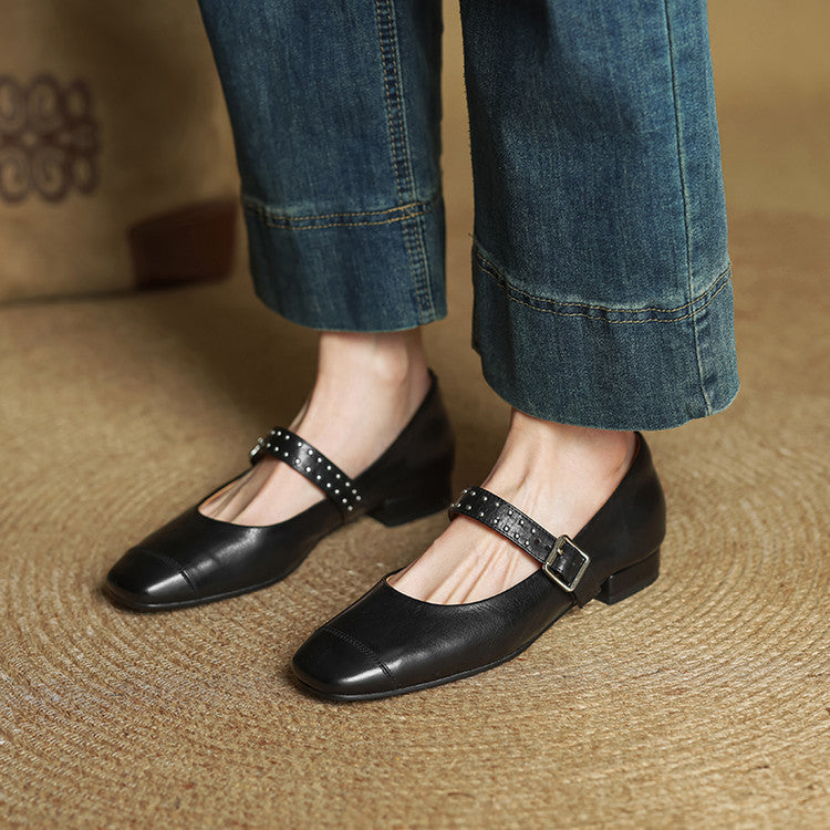 Elry Genuine Leather Shoes