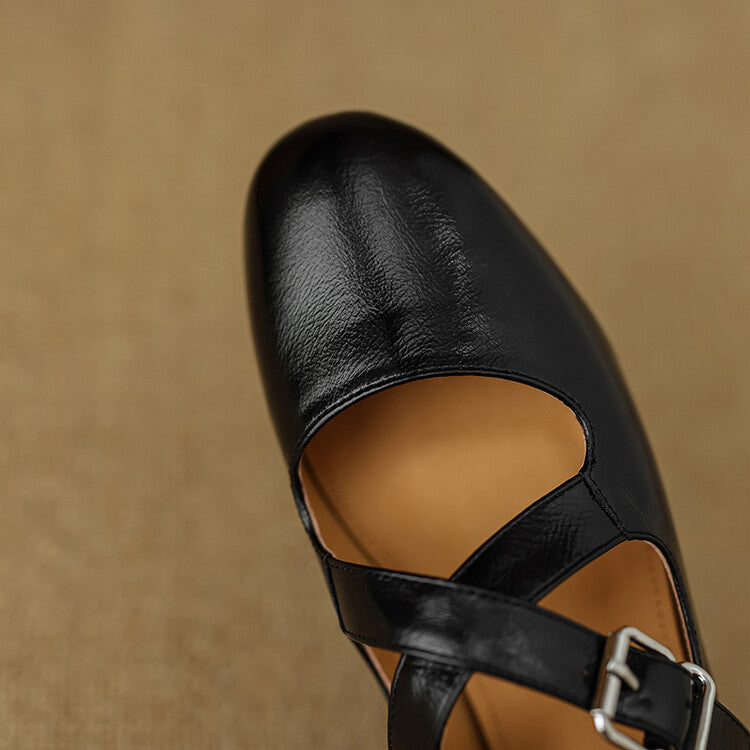 Nyra Genuine Leather Shoes